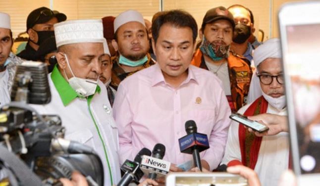 Dua Wakil Ketua DPR Temui Perwakilan Massa Demo Tolak RUU HIP