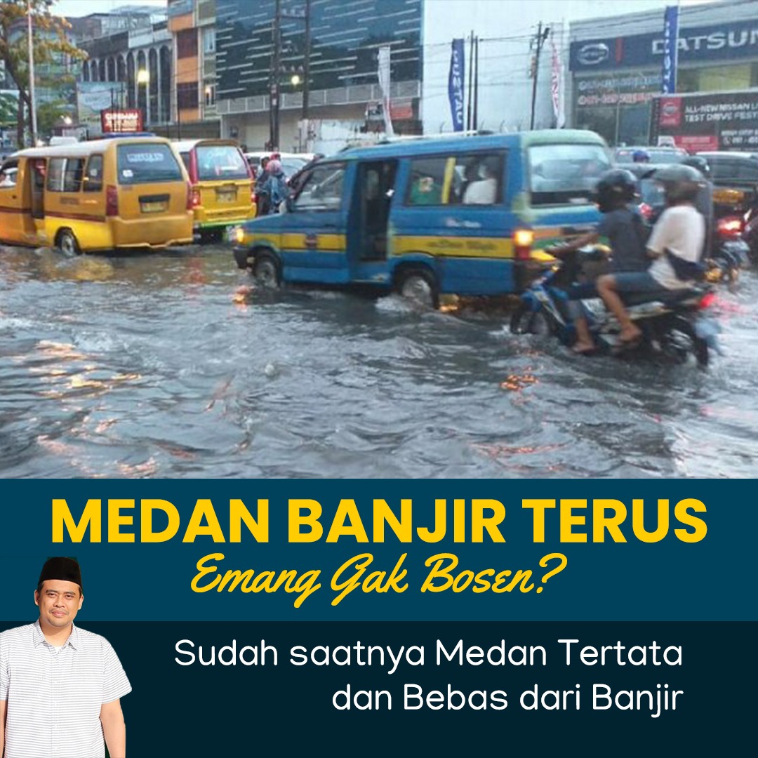 Kota Medan Butuh Sosok Baru untuk Atasi Banjir