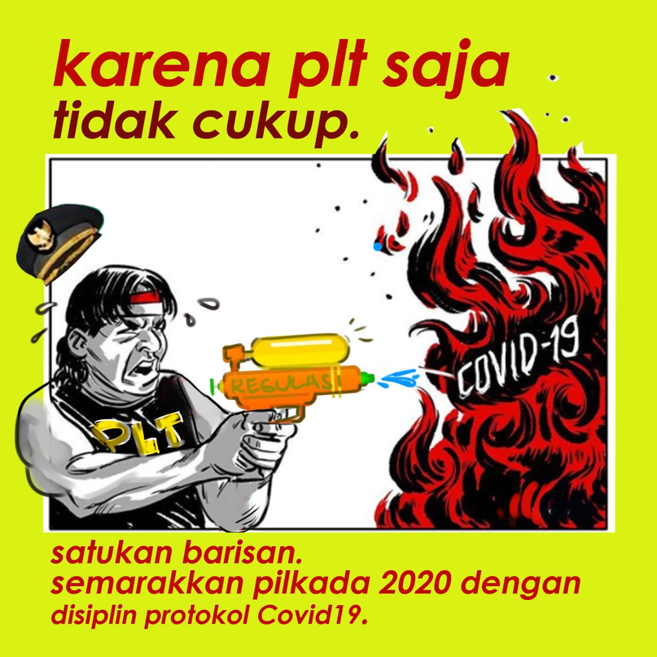 Pilkada : Menekan Laju Corona