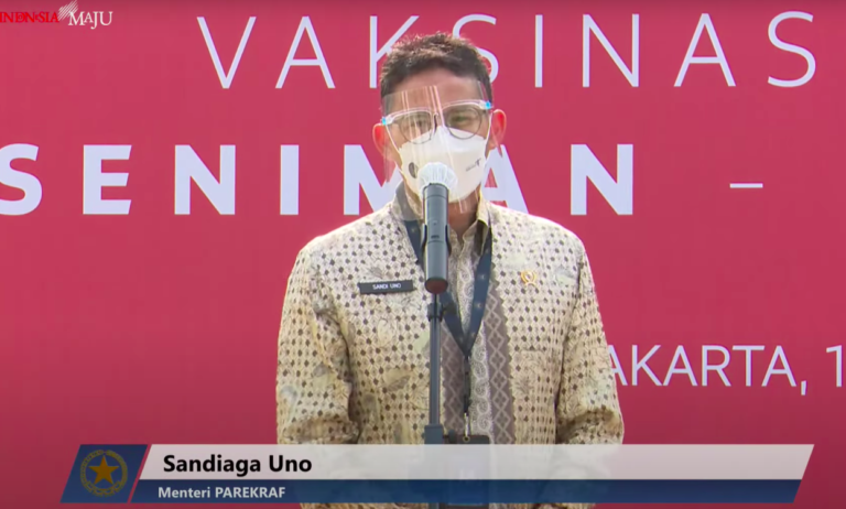 Menparekraf Sandiaga: Ekonomi Kreatif Beri PDB Terbesar Ke-3 di Dunia