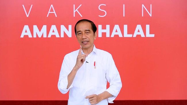 Jokowi : Indonesia Capai Target WHO Dalam Vaksinasi Covid-19!