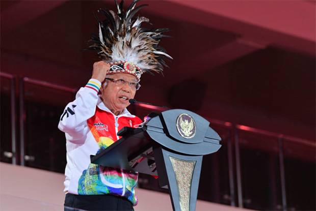 Wakil Presiden RI Maruf Amin Menghadir Deklarasi Damai Papua